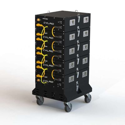 48V 51.2V 100Ah リチウムイオンバッテリー パック 10kW ライフポ4 リチウム 長持ち性能